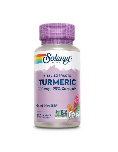Solaray Cúrcuma 300mg, 60 Cápsulas Solaray Cúrcuma 300mg, 60 Cápsulas