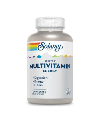Solaray Multivitaminas Spectro, 100 Cápsulas: Complejo Multivitamínico Completo