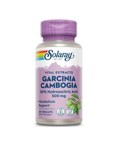 Solaray Garcinia Mango Africano, 60 Cápsulas: Apoyo para el Control de Peso Solaray Garcinia Mango Africano, 60 Cápsulas: Apoyo para el Control de Peso