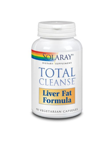 Solaray Total Cleanse Liver Fat Formula, 90 Cápsulas: Detoxificación Hepática Solaray Total Cleanse Liver Fat Formula, 90 Cápsulas: Detoxificación Hepática