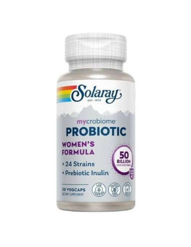 Solaray Probiótico Multicepa 50 Mil Millones: Flora Intestinal Equilibrada