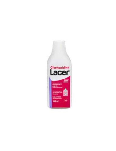 Lacer Clorhexidina Colutorio 500ml para higiene bucal antiséptica