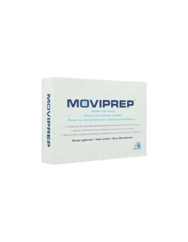 Moviprep solución oral, adultos, limpieza intestinal