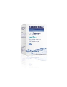 Xerostom Pastillas con Saliactive: Alivio y humectación para boca seca. Pastillas aptas para diabéticos.