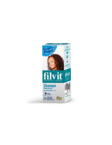 Filvit Champú Pediculicida 125ml contra piojos Filvit Champú Pediculicida 125ml contra piojos
