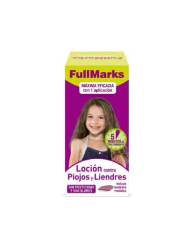 FullMarks Loción 100ml antipiojos sin pesticidas FullMarks Loción 100ml antipiojos sin pesticidas