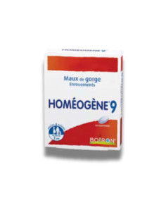 Boiron Homeogene 9 60 comprimidos garganta y voz