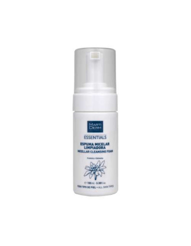 MartiDerm Essentials Espuma Micelar Limpiadora 100: Espuma limpiadora facial MartiDerm Essentials Espuma Micelar Limpiadora 100: Espuma limpiadora facial