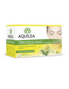 Aquilea Tranquilidad infusión 20 bolsitas: Para relajarse y dormir mejor.