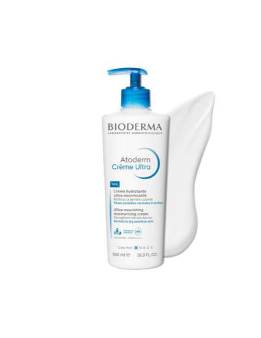 Bioderma Atoderm Crème 500ml: Crema hidratante para piel seca Bioderma Atoderm Crème 500ml: Crema hidratante para piel seca