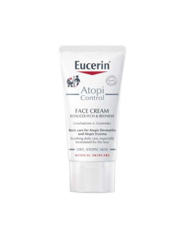 Eucerin AtopiControl Face Cream 50ml: Crema facial para piel atópica Eucerin AtopiControl Face Cream 50ml: Crema facial para piel atópica