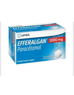 Efferalgan 1000 mg 8 Comprimidos Efervescentes