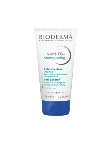 Bioderma Nodé DS+ Shampooing 125ml: Champú anticaspa para cuero cabelludo sensible