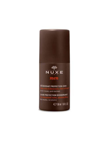 Nuxe Men Desodorante Protección 24H 50ml: Controla la transpiración y ofrece frescura prolongada