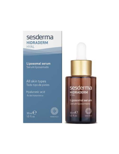 Sesderma Hidraderm Hyal Sérum Liposomal Hidratante 30ml: Hidrata en profundidad y mejora la elasticidad Sesderma Hidraderm Hyal Sérum Liposomal Hidratante 30ml: Hidrata en profundidad y mejora la elasticidad