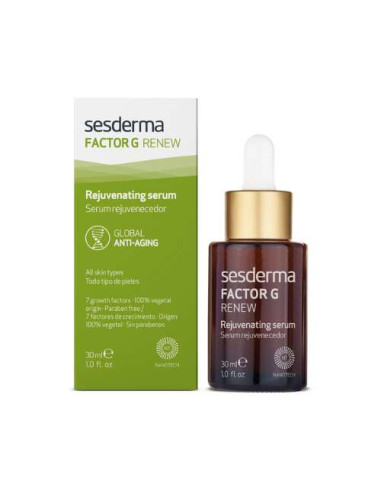 Sesderma Factor G Renew Sérum Rejuvenecedor 30ml: Estimula la regeneración celular y reafirma Sesderma Factor G Renew Sérum Rejuvenecedor 30ml: Estimula la regeneración celular y reafirma