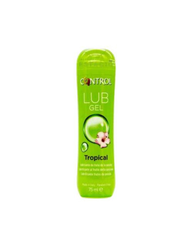 Durex Lubricante Gel Tropical 75ml: Lubricante con Fragancia Tropical
