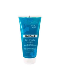 Klorane Gel de Ducha Surgelé Escapade Azur 200ml: Gel de Ducha Refrescante con Aroma Marino
