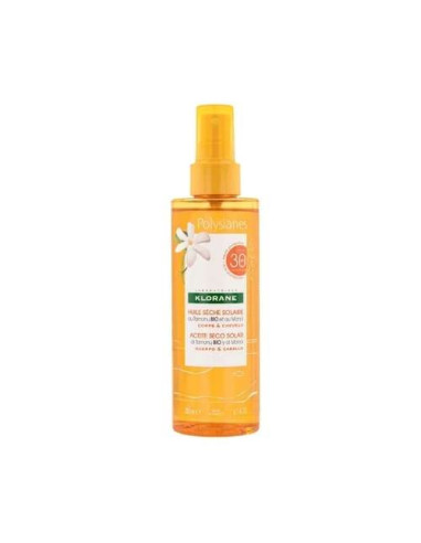 Klorane Aceite Seco SPF30 200ml: Protección Solar Alta con Acabado Seco Klorane Aceite Seco SPF30 200ml: Protección Solar Alta con Acabado Seco