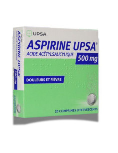 Aspirina UPSA 500mg: Alivia el Dolor y Reduce la Fiebre. Uso Oral