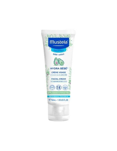 Mustela Hydra Bebé Crema Facial 40ml: Hidratación Diaria para la Piel Delicada del Bebé Mustela Hydra Bebé Crema Facial 40ml: Hidratación Diaria para la Piel Delicada del Bebé