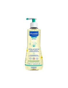 Mustela Stelatopia Aceite Lavante 500ml: Limpieza Suave para Piel Atópica