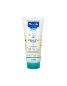 Mustela Stelatopia Gel Lavante 200ml: Limpieza Suave en Formato Compacto para Piel Atópica
