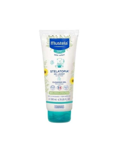 Mustela Stelatopia Gel Lavante 200ml: Limpieza Suave en Formato Compacto para Piel Atópica Mustela Stelatopia Gel Lavante 200ml: Limpieza Suave en Formato Compacto para Piel Atópica