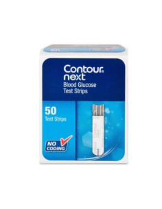 Contour Next Tiras Reactivas 50u: Tiras para Medición Precisa de Glucosa